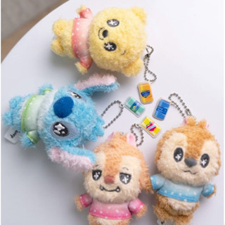 全新現貨7-11 disney 迪士尼系列10cm瓶中偶盲盒 維尼款、史迪奇款 奇奇 蒂蒂吊飾娃娃公仔禮物