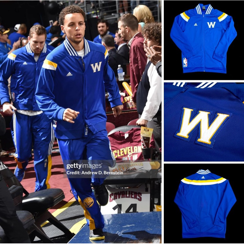 【Allen球衣世界】 勇士隊 2015冠軍年 熱身外套 熱身衣 練習衣 球衣 NBA Curry