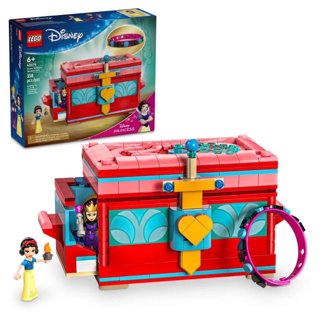 LEGO 43276 白雪公主的首飾盒 樂高® Disney Princess系列 【必買站】樂高盒組