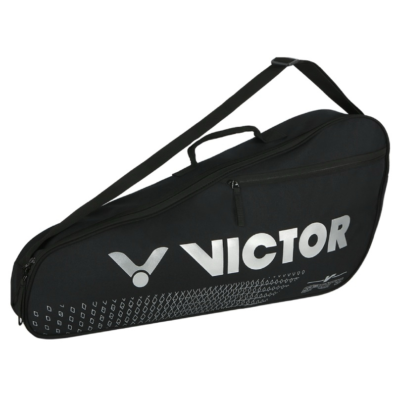 新款VICTOR勝利黑色羽球拍袋3支裝（全新未使用）