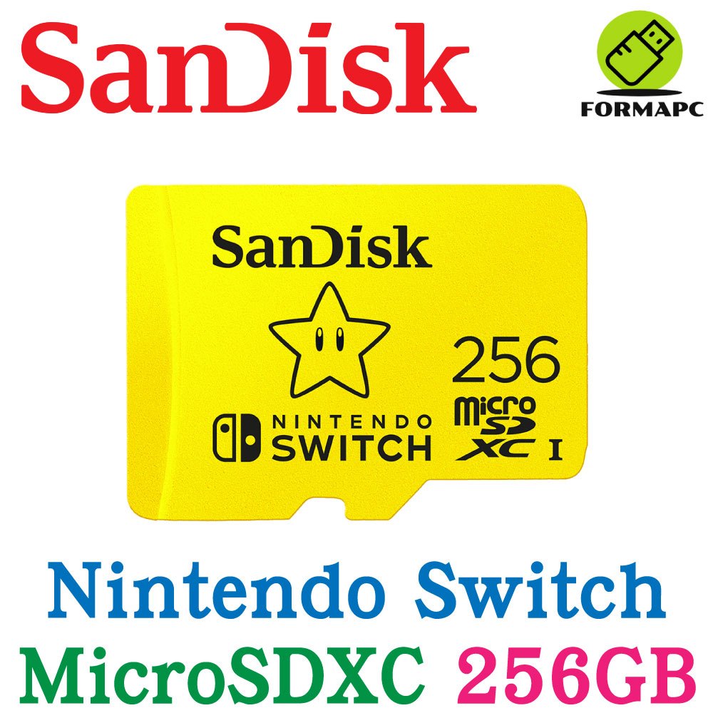SanDisk Nintendo Switch 專用 microSDXC TF 256G 256GB 任天堂 高速記憶卡