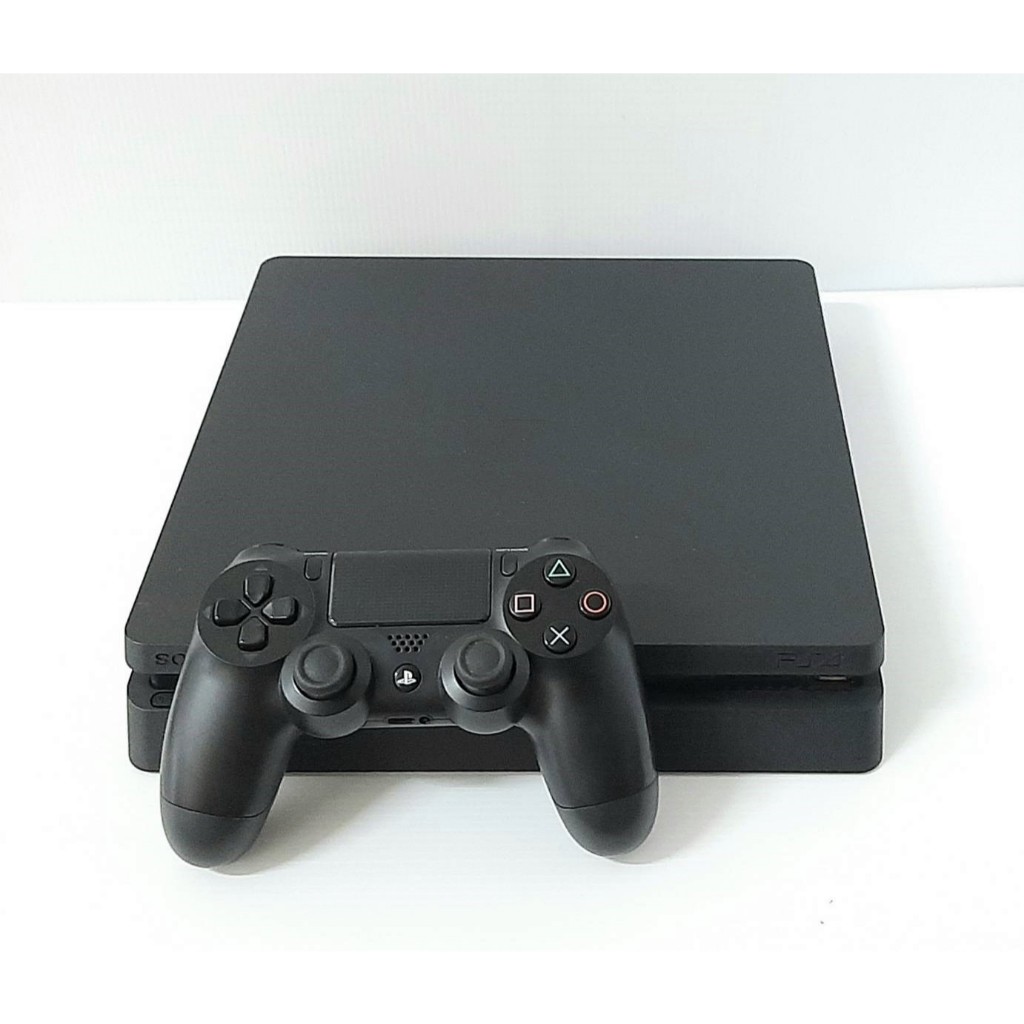 二手 PS4主機 slim 2017A 500G 極致黑 無原廠外盒📣下標前請詳閱商品描述(私訊有優惠)