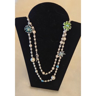 美國卡蘿莉CAROLEE珠寶飾品~~多元素水鑽長項鍊