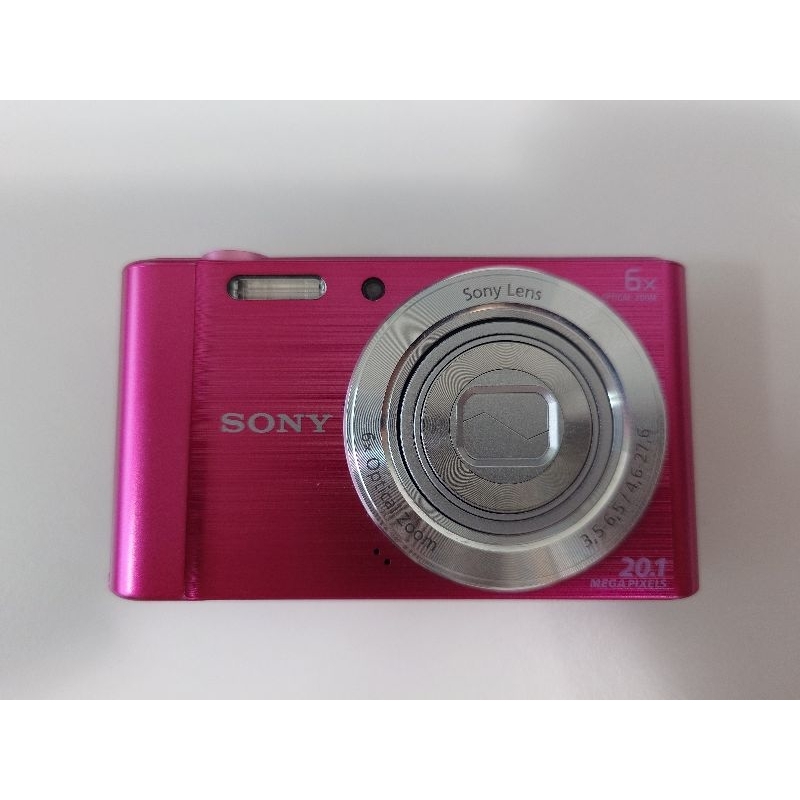 SONY DSC-W810 CCD 數位相機 粉紅色 零件機