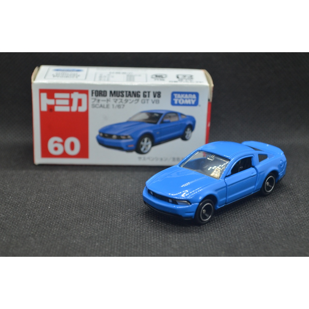 【T'Toyz】 Tomica No. 60 -6 Ford Mustang GT 福特 野馬 附膠盒 越南製