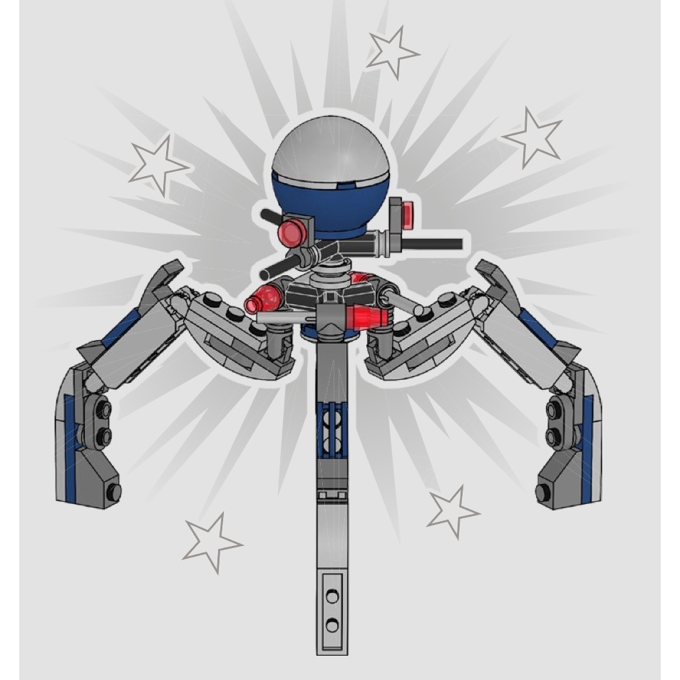 (拆售僅載具無人偶)樂高星際大戰 LEGO Star Wars 75372 三角機器人 全新未拆