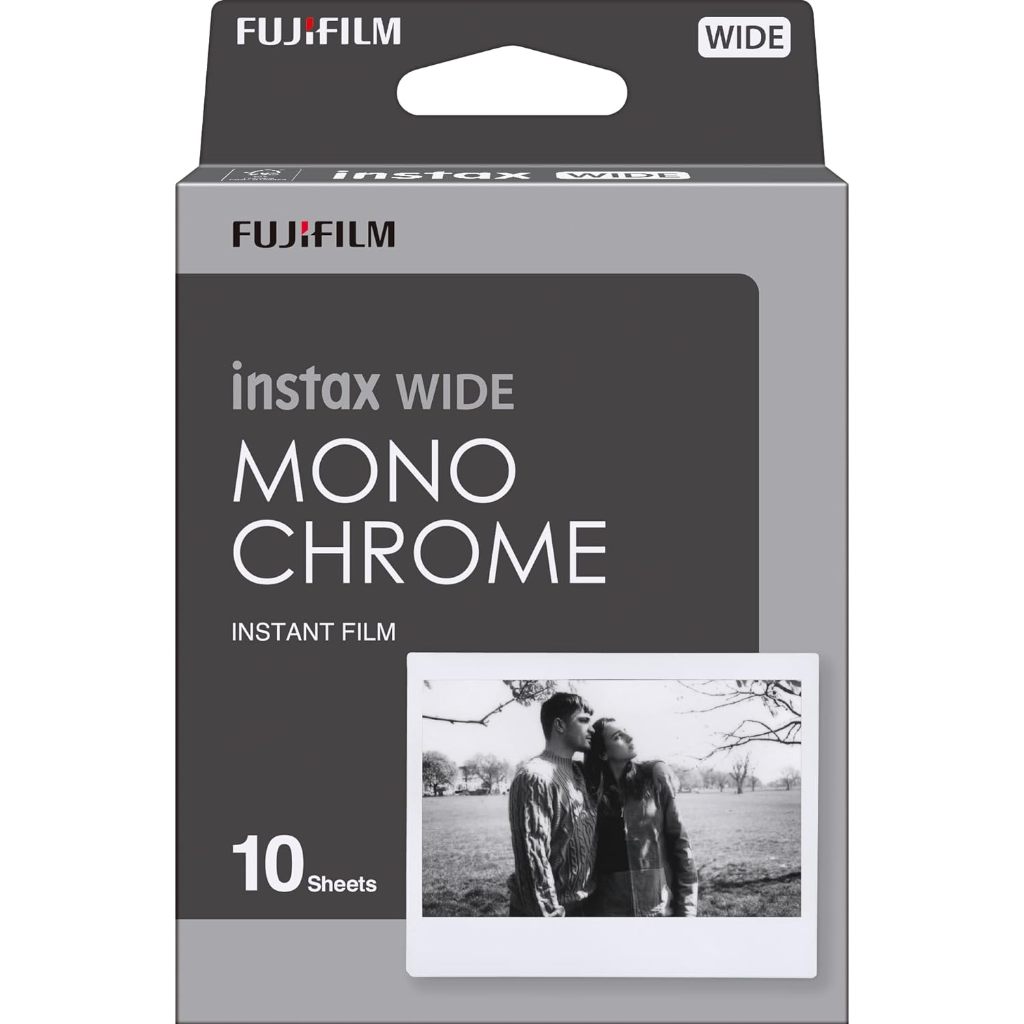 現貨馬上出 富士 INSTAX WIDE MONOCHROME 寬幅 寬版 黑白底片 wide210 WIDE300