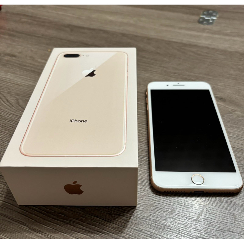 Apple iPhone 8Plus 5.5吋 64G玫瑰金指紋辨識正品公司貨二手