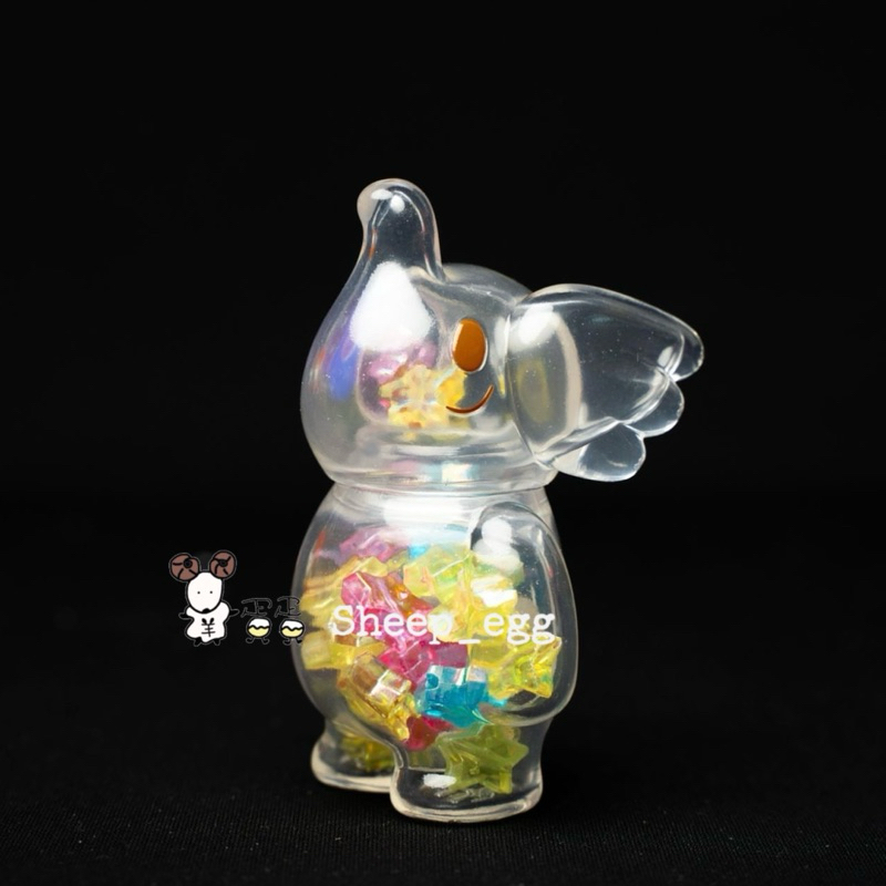 『現貨』羊蛋蛋 正版 UNBOX Elfie 100% 小象 BABY象 Clear with mini Elfie