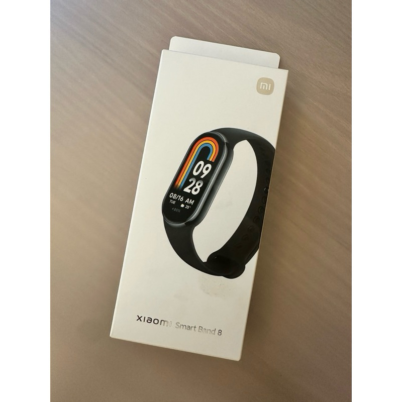 全新 小米手環8 標準版 NFC 彩色腕帶 水凝膜 項鍊模式 跑步豆模式 體感互動 矽膠腕帶
