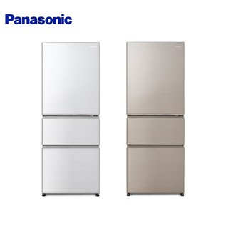 Panasonic 國際牌- 450L三門變頻電冰箱全平面鋼板NR-C454HV