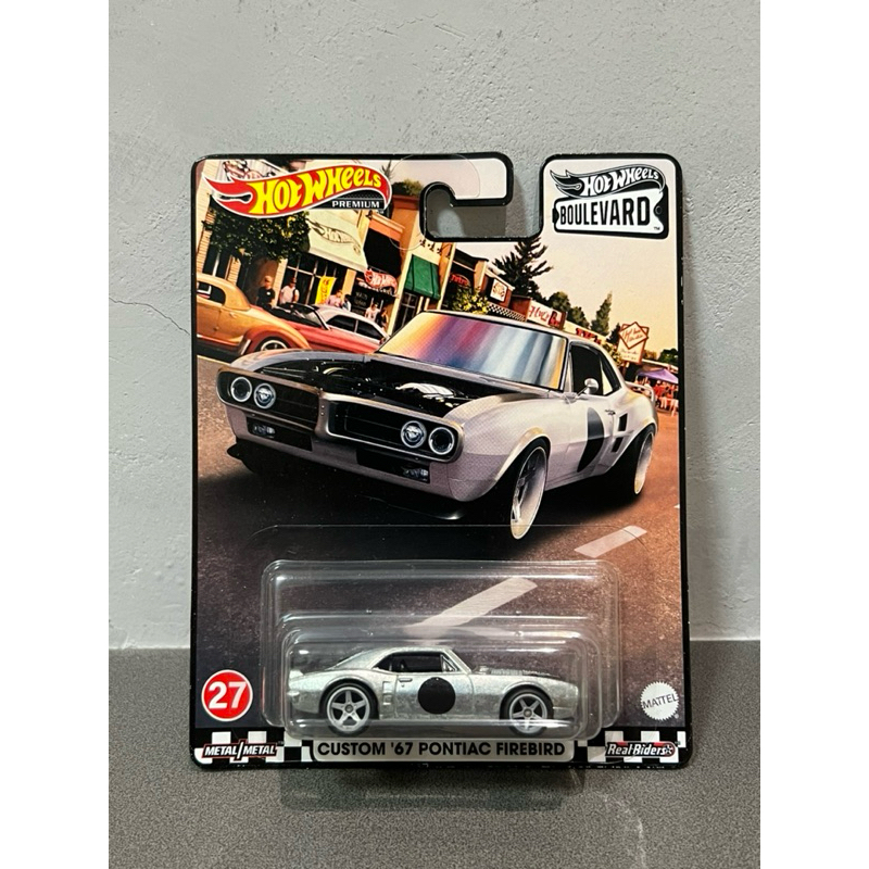 《林蔭大道》 Hot Wheels Premium 風火輪 Custom ‘67 Pontiac Firebird 膠胎