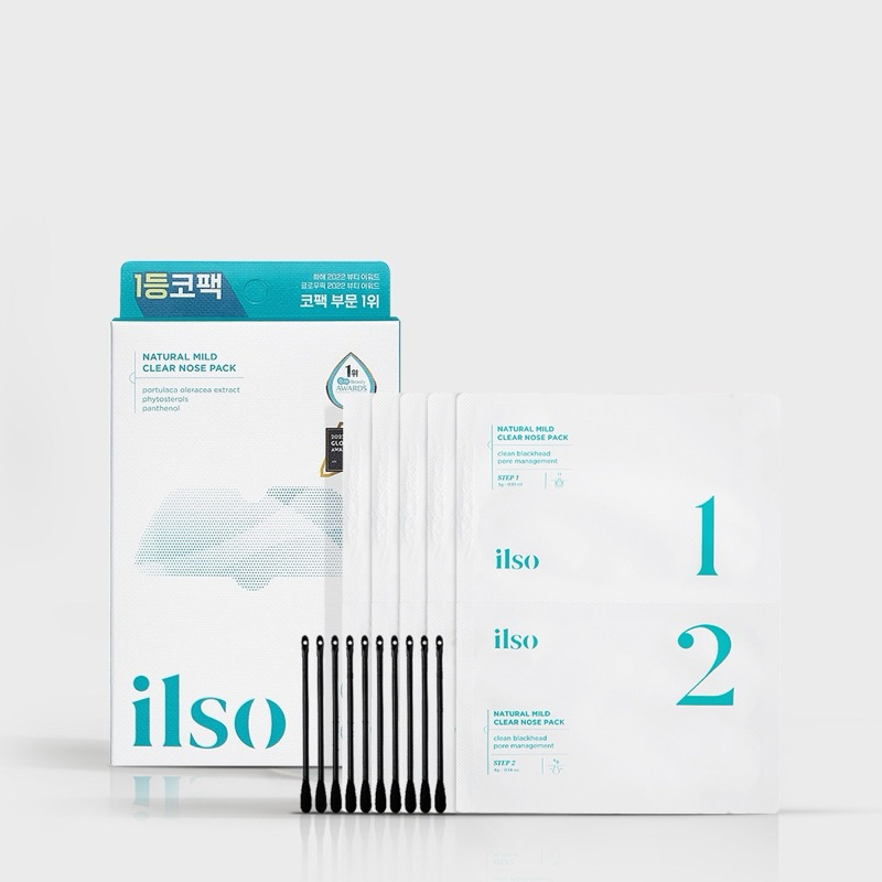 🇰🇷韓國🔥熱銷 ilso 去黑頭鼻貼 鼻貼 溫和粉刺鼻貼 黑頭粉刺清潔鼻貼