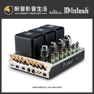 【醉音影音生活】美國 McIntosh MC275 MK VI 真空管後級擴大機.75瓦功率x2.臺灣公司貨