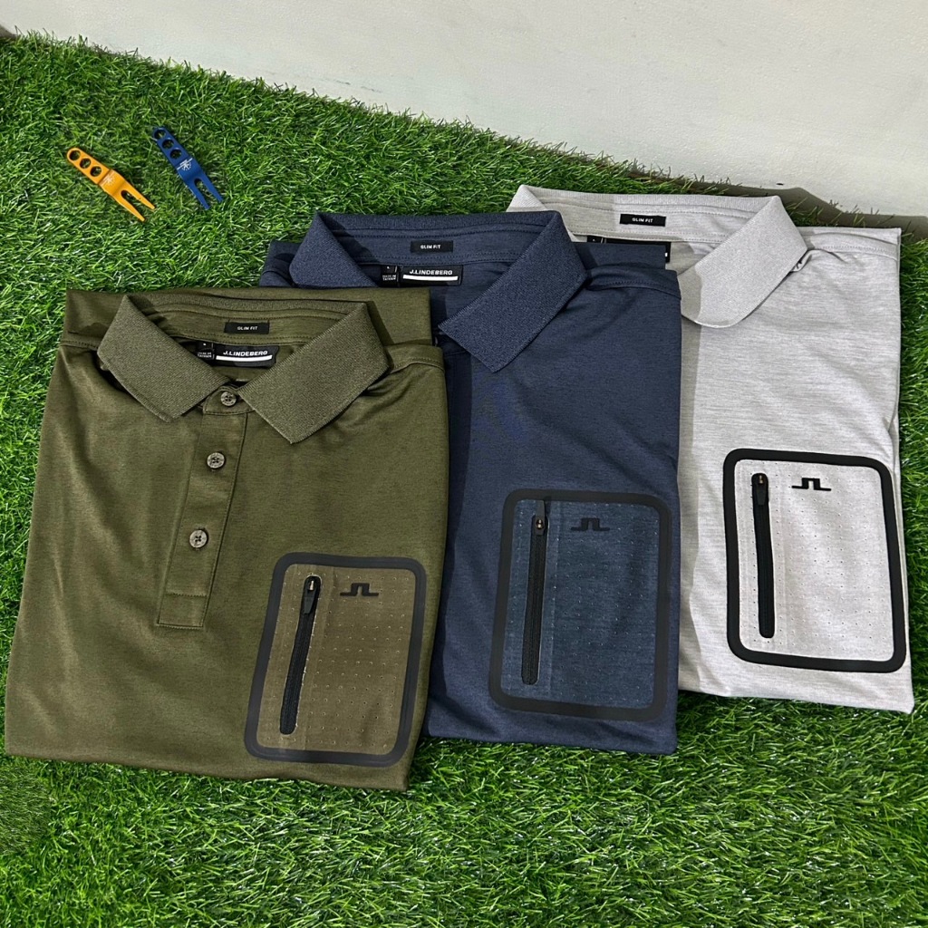 J.Lindeberg🌞Hank 男高爾夫短袖polo衫 (3色)