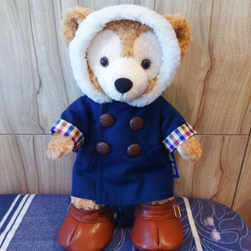 絕版款 2016冬季款達菲熊(衣服套裝+S號達菲熊）