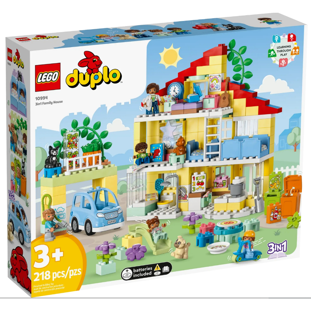 【宅媽科學玩具】LEGO 10994 三合一城市住家