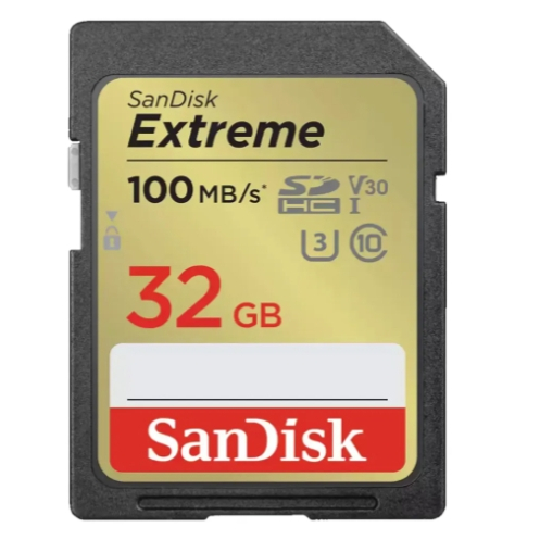 anDisk 32GB SDHC Extreme UHS-I 100MB/s C10 U3 4K 記憶卡