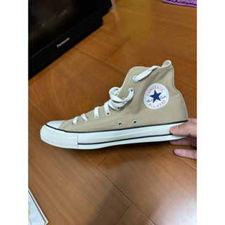 全新、全新！Converse 高筒奶茶色休閒鞋