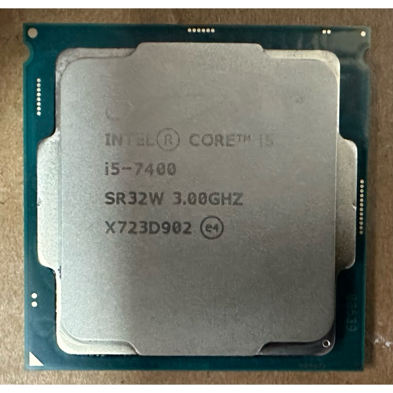 中古 二手 良品 intel i5-7400 功能正常 可以開機