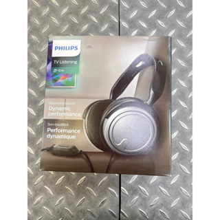 福利品 Philips 飛利浦頭戴式立體聲電視/電腦耳機 SHP2500（可搭配電吉他使用）