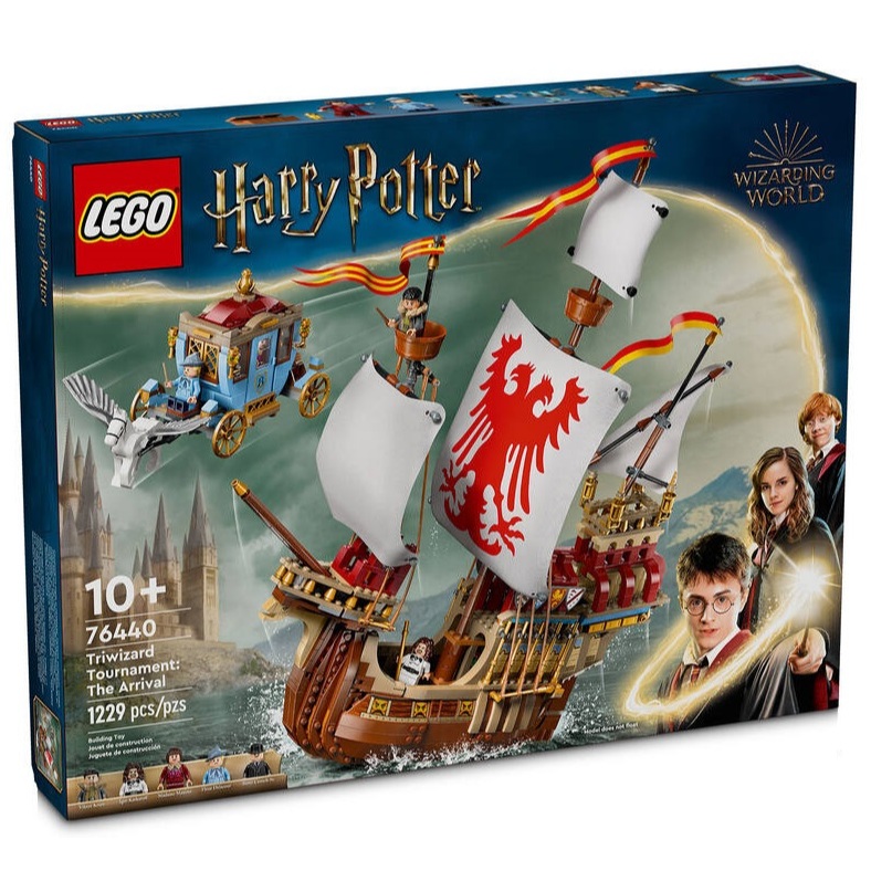 ［想樂］全新 樂高 LEGO 76440 哈利波特 三巫鬥法大賽 德姆蘭大船 波巴洞馬車 飛天馬車 Triwizard Tournament: The Arrival