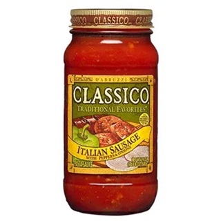 Classico 義大利麵醬 義式臘腸(680g)