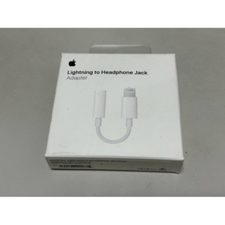 Apple iPhone Lightning 轉3.5 耳機 原廠轉接線 全新盒裝未拆