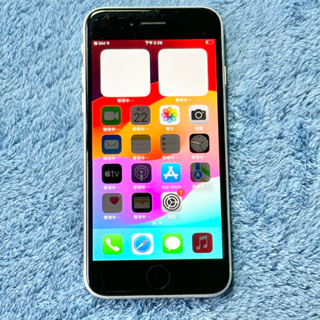 iPhone SE3 128G 白 功能正常 二手 IphoneSE3 SE 3 4.7吋 蘋果 apple 螢幕刮傷