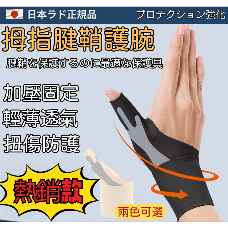 爆款熱銷日本製 Alphax 拇指護腕 媽媽手 彈性 電腦手 拇指支撐 運動護腕 家事護腕 拇指護腕 護腕 固定帶 鍵盤
