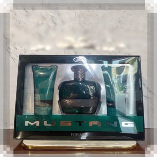FORD 福特 - MUSTANG FOR MAN 福特野馬 美式傳奇綠鑽 男性淡香水禮盒 EDT