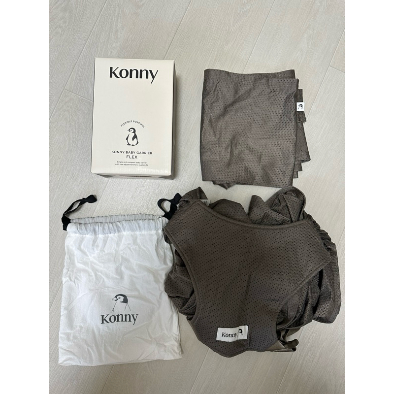 Konny可調節背巾 夏季網眼款 XS~XL 揹巾 二手