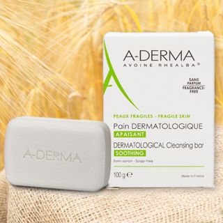 A-Derma 艾芙美 燕麥非皂性潔膚皂(100g)【小三美日】D000338