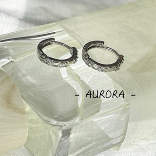 《Aurora》 韓國🇰🇷 925銀耳針｜ 小巧圓圈精緻耳扣耳針耳環 不掉色