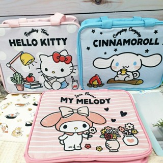 正版現貨🍱三麗鷗 方型手提袋 便當袋 Hello kitty 美樂蒂 大耳狗 手提袋 可愛餐袋 三色碗便當袋 手提餐袋