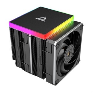 Montech君主 Metal DT24 Premium 6導管 雙塔雙扇 ARGB 塔散 CPU散熱器 CPU風扇