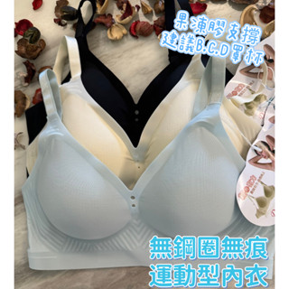 『A&J』#1543 B.C.D無鋼圈 果凍運動型內衣➡️輕薄託高集中‼️無痕 零著感❤️