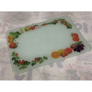 復古 玻璃 切菜板 切水果 蔬果 切菜板