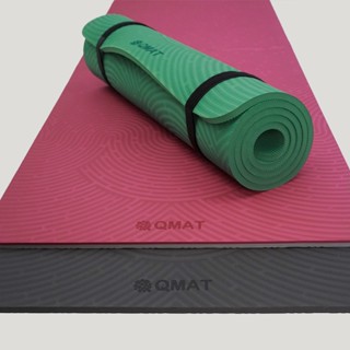 【QMAT】10-12mm體位線瑜珈墊-加大款 (66*190CM) 臺灣製