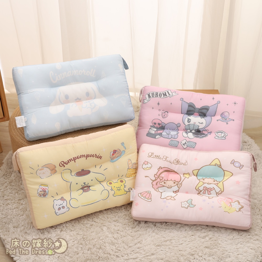 三麗鷗系列 / 綜合 / 天絲水洗枕 / 可愛腳色讓你不喜歡都難