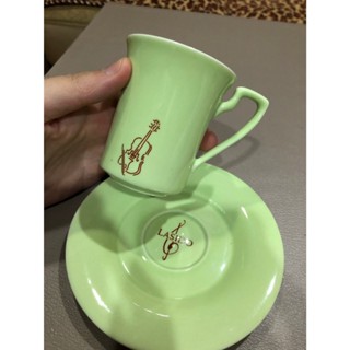 小提琴咖啡杯 杯盤組 馬克杯 玻璃杯 LASIDO