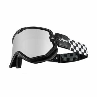 TORC MOJAVE GOGGLES 黑白格子護目鏡 風鏡 抗風沙 防霧 山車帽100%