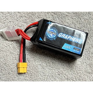 全新 GRAPHENE 22.2V 1200mAh 6S 160C XT60插頭 穿越機 FPV 競賽級高C數 暴力電池