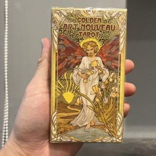 臺灣實拍 美國正版 GOLDEN ART NOUVEAU TAROT 黃金新藝術塔羅牌