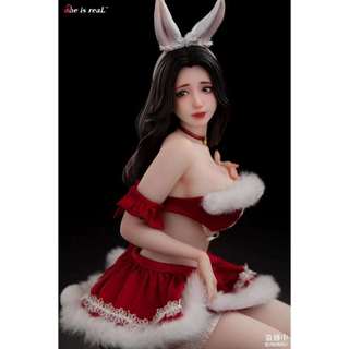 《$uper Toys》全新 特典 She is real BearPanda 肉扣熱熱子 1/5 聖誕 公仔 真絲襪