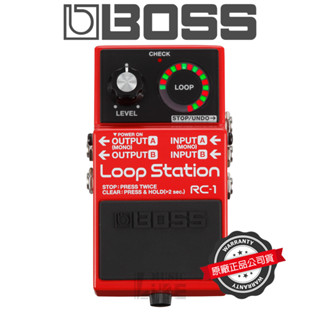 『經典單顆』BOSS RC-1 效果器 迴圈錄音 樂句 RC1 Loop Looper