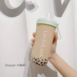 🔥正品樂扣樂扣 奶茶杯 🔥Tritan 吸管杯子 最新網紅珍珠奶茶杯 環保杯 吸管杯 手搖飲料杯 700 ml吸管杯