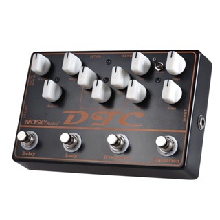 Mosky Audio DTC 電 吉他 四合一 綜合 效果器 Delay Loop Overdrive 單顆 破音