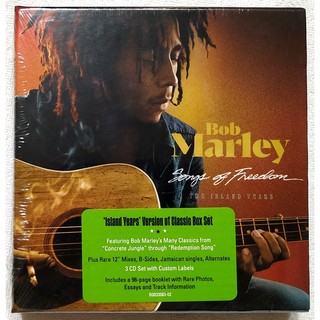 全新正品3CD Bob Marley &The Wailers SONGS OF FREEDOM 3CD典藏精選 美版