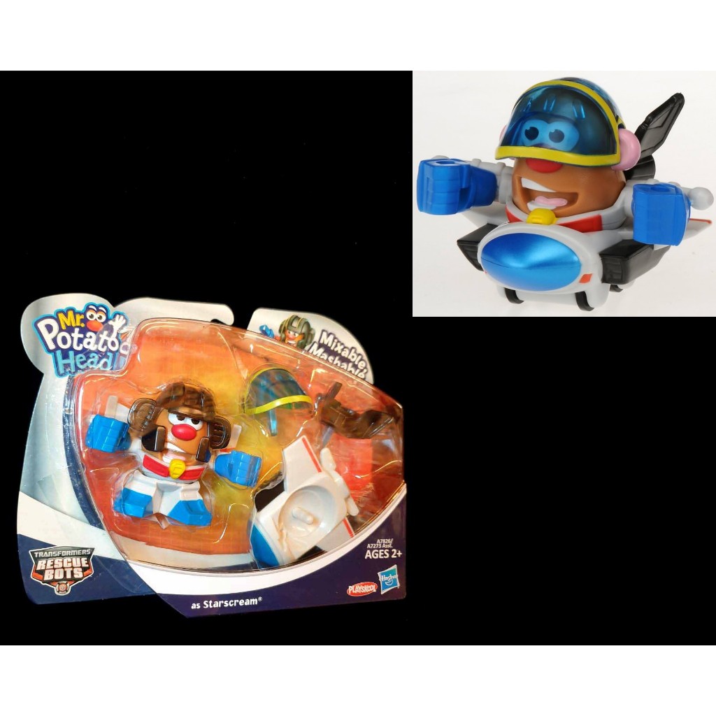 B-18 ： 迷你蛋頭 天王星 紅蜘蛛 MR. POTATO HEAD PLAYSKOOL 變形金剛 蛋頭先生 豪華組